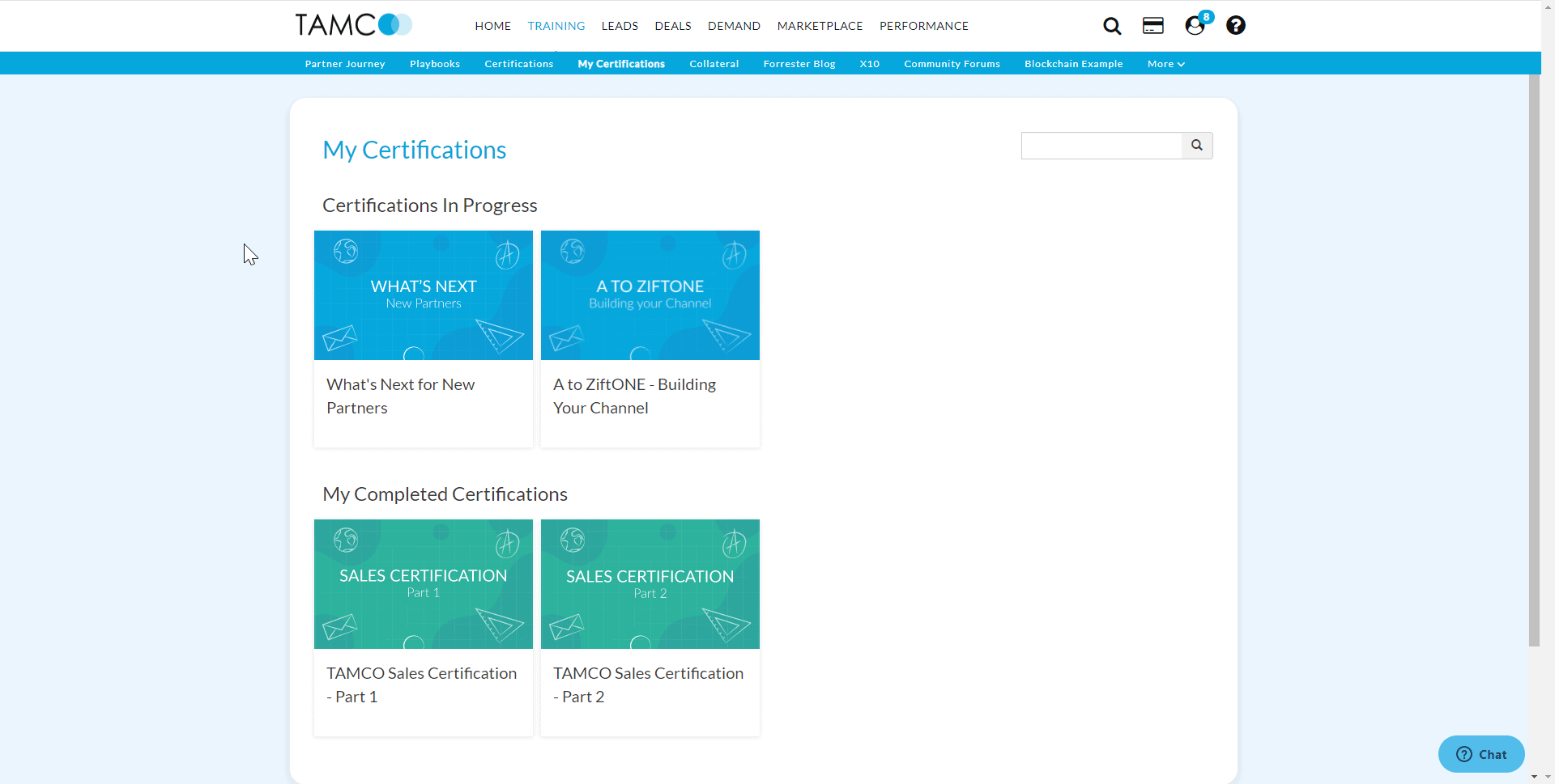 certifications